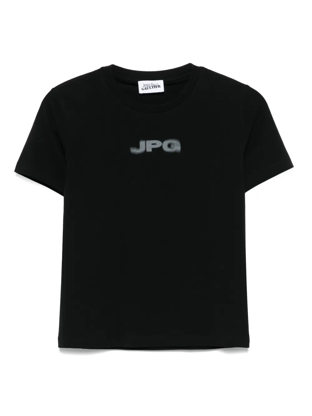 Jean Paul Gaultier Women Stretch Cotton T-shirt In Black