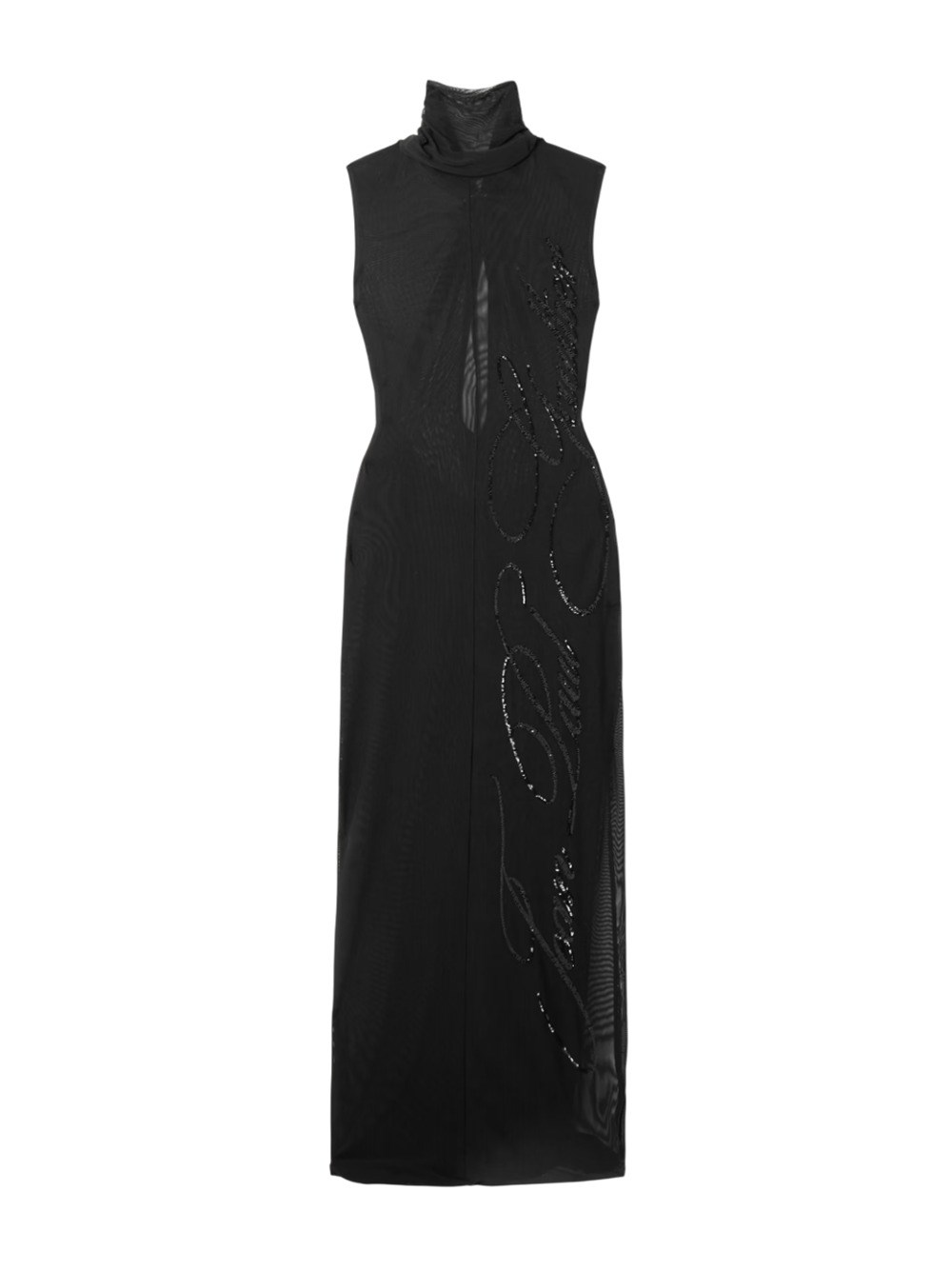 Jean Paul Gaultier Sleeveless Dress In Black