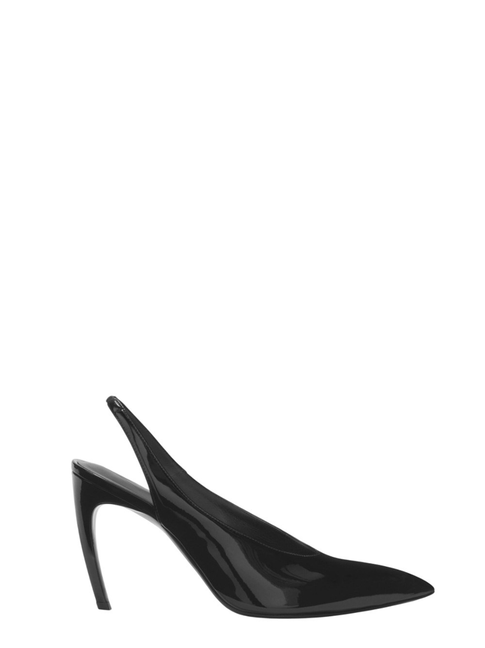 Attico Slingback ``viper`` Black In Black