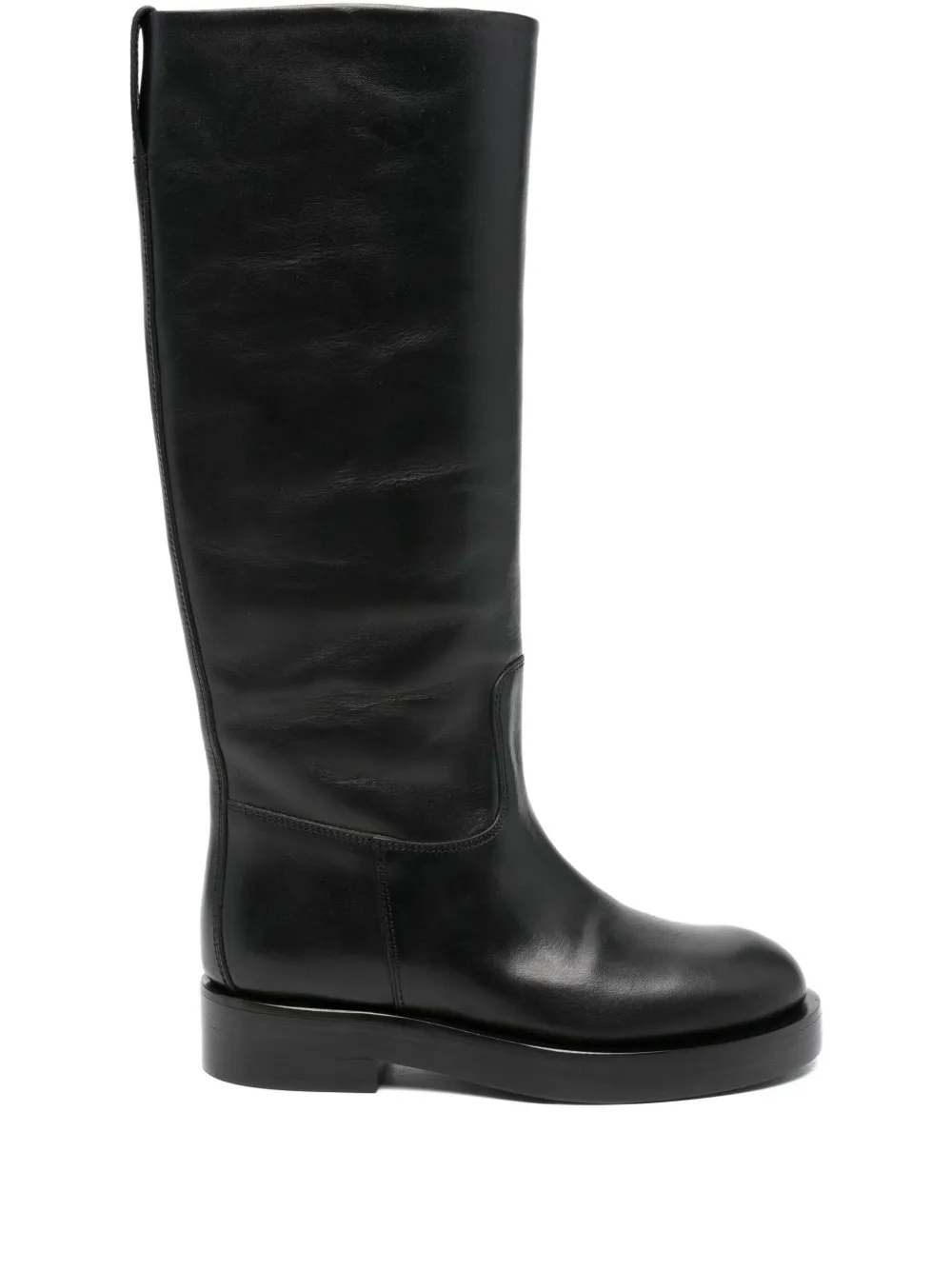 Paris Texas Napa Boot Heel 20 In Black