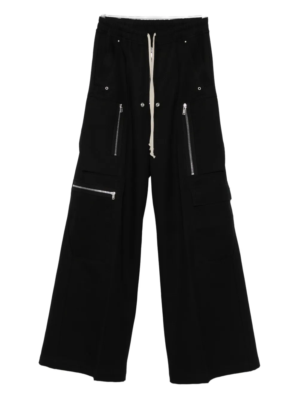 Rick Owens Cargobelas Straight-fit Pants In Black