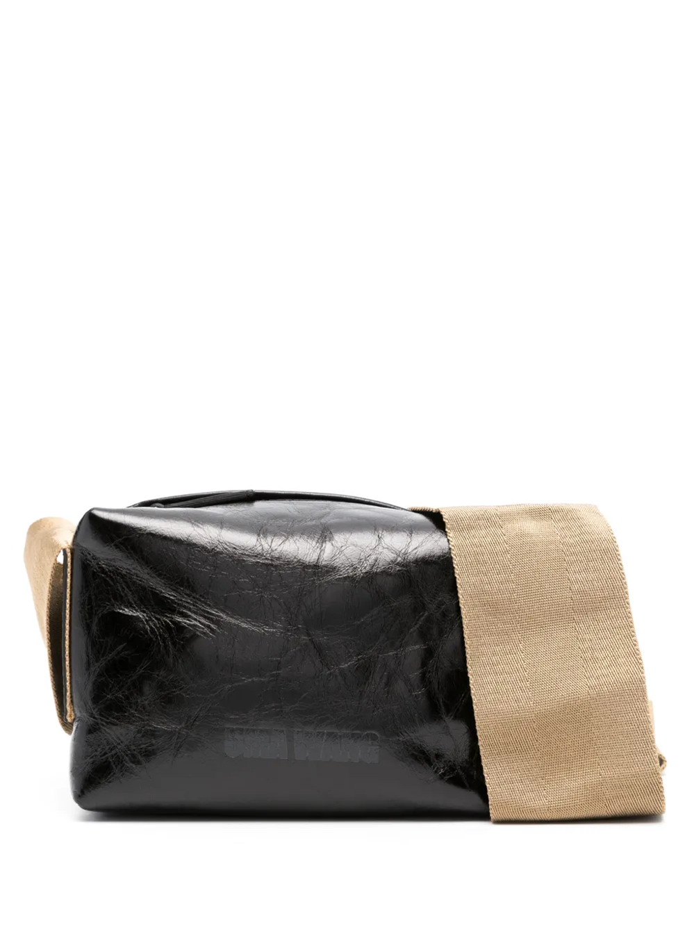 Uma Wang Structured Crossbody Bag In Black