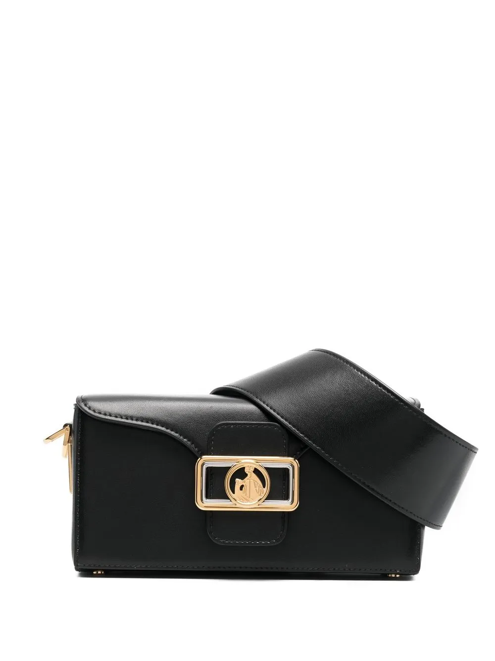 Lanvin Nano Pencil Shoulder Bag In Black