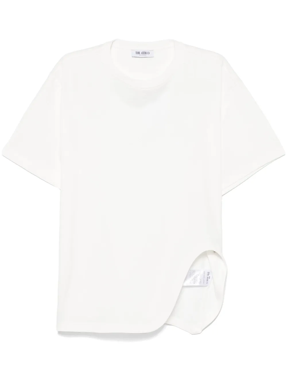 Attico Cotton T-shirt In White
