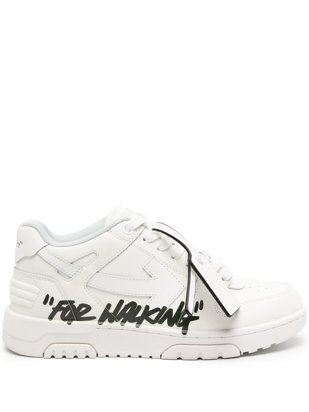 Off-white Out Of Office Sneakers For Walking In White