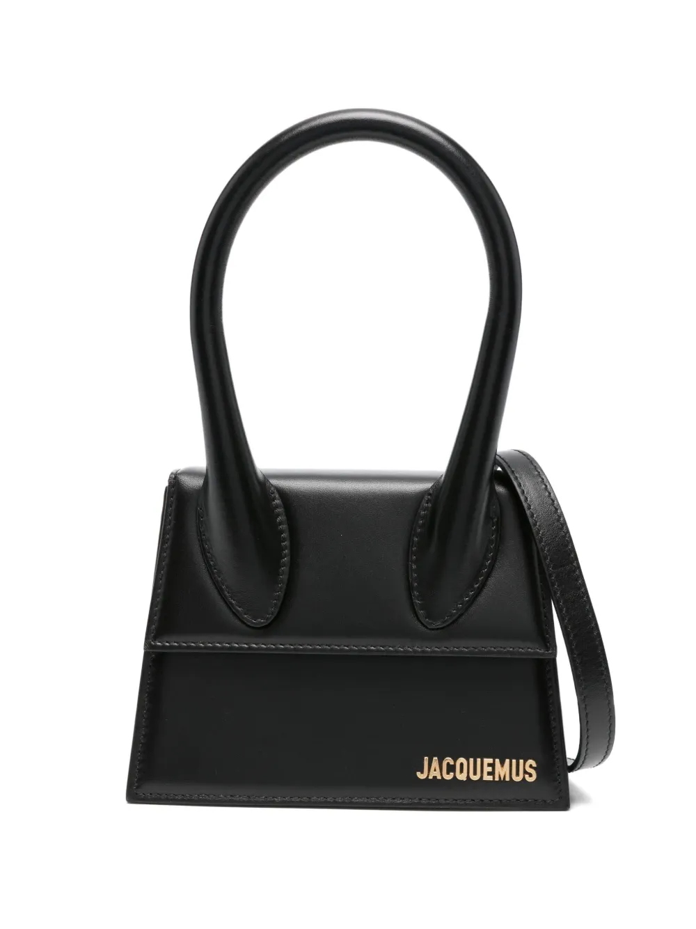 Jacquemus Women Le Chiquito Moyen Shoulder Bag In Black