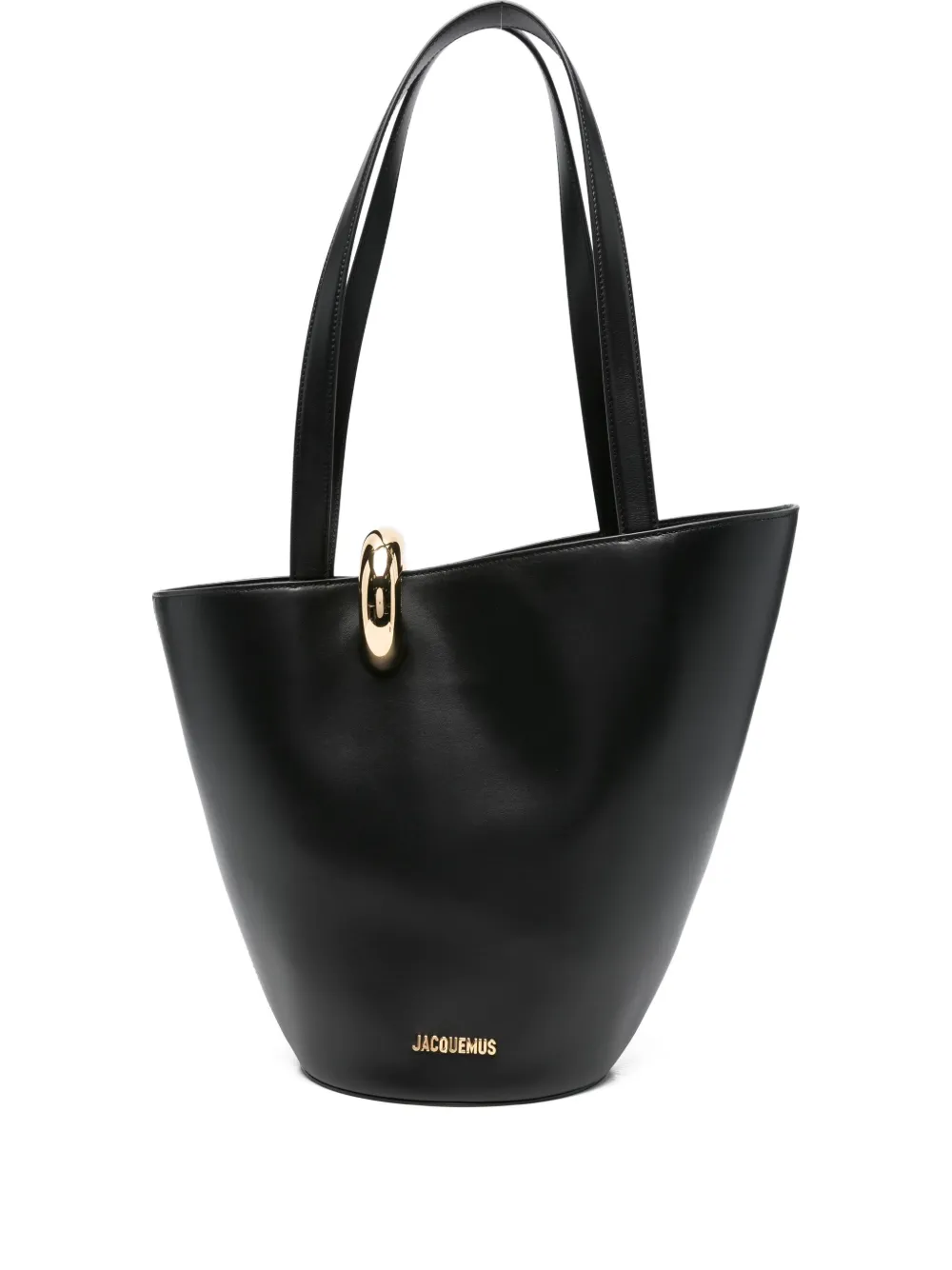 Jacquemus Le Bambola Moyen Tote Bag In Black
