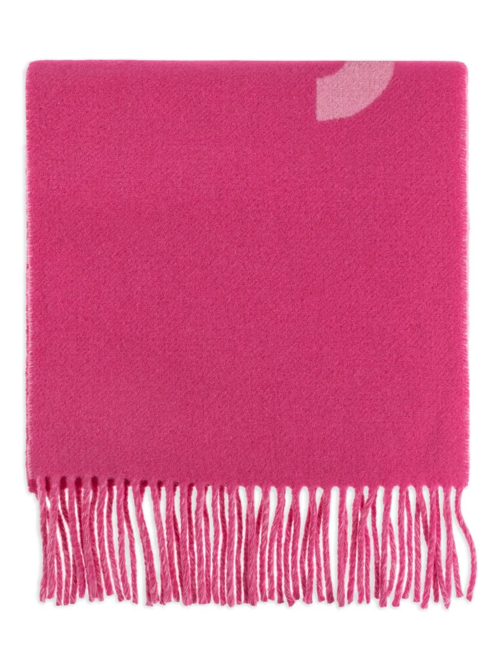 Jacquemus Scarf With Logo And Fringe In Multi