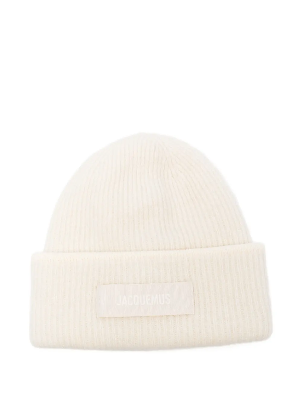 Jacquemus The Grosgrain Beanie In White