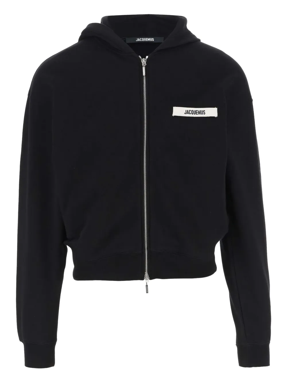 Jacquemus Men The Gros Grain Hoodie In Black