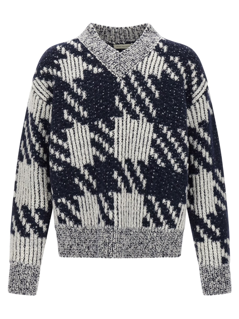 Dries Van Noten Macao Sweater In White