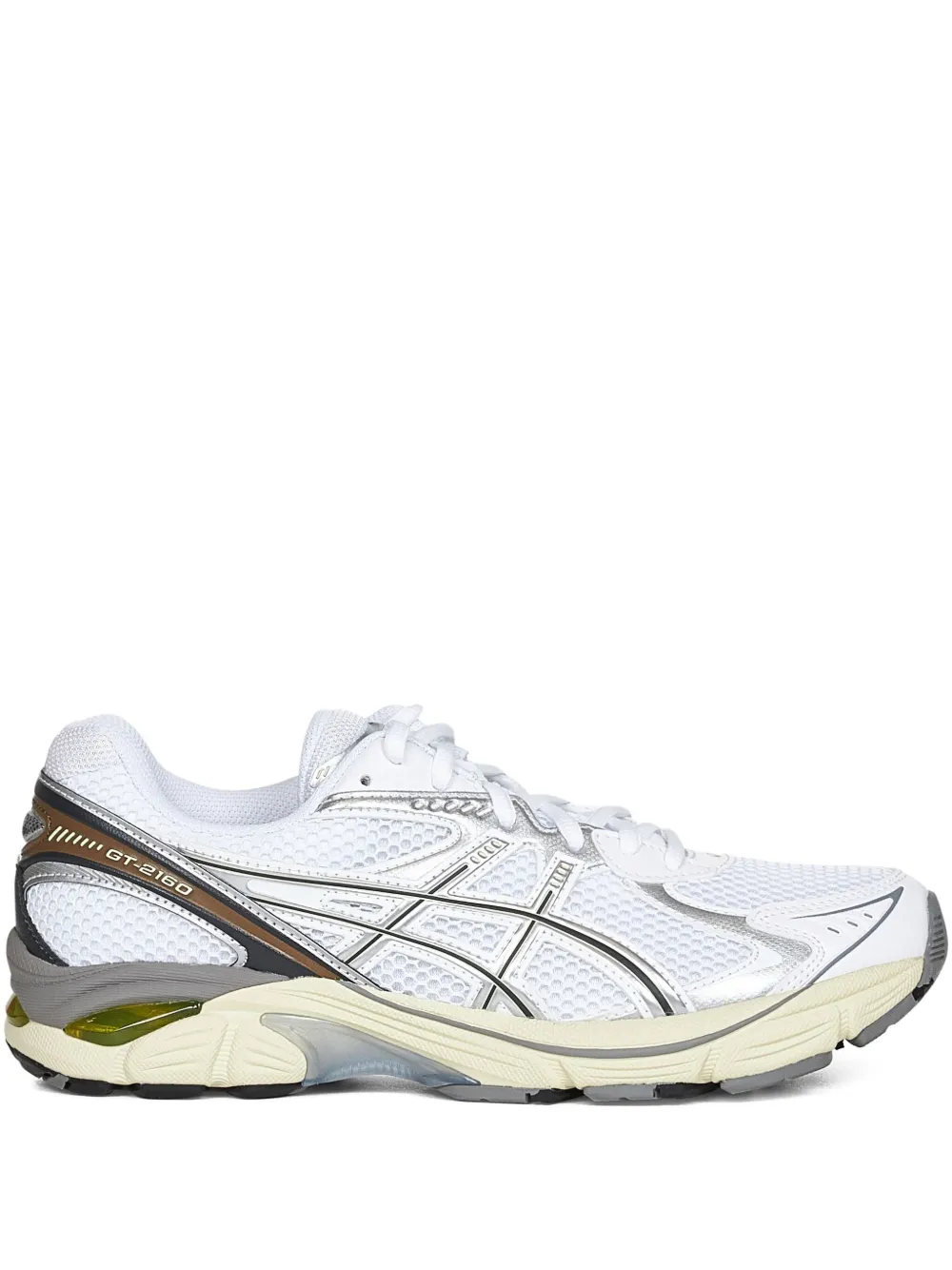 Asics Sneakers With Insert Design In White