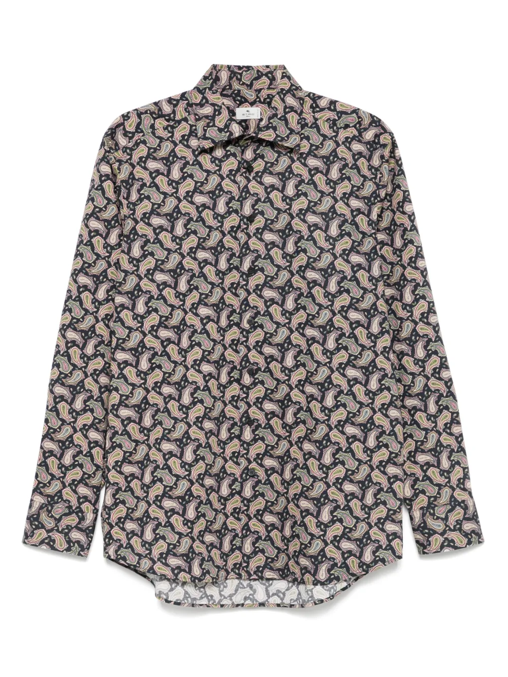 Etro Roma Paisley Print Shirt In Multi