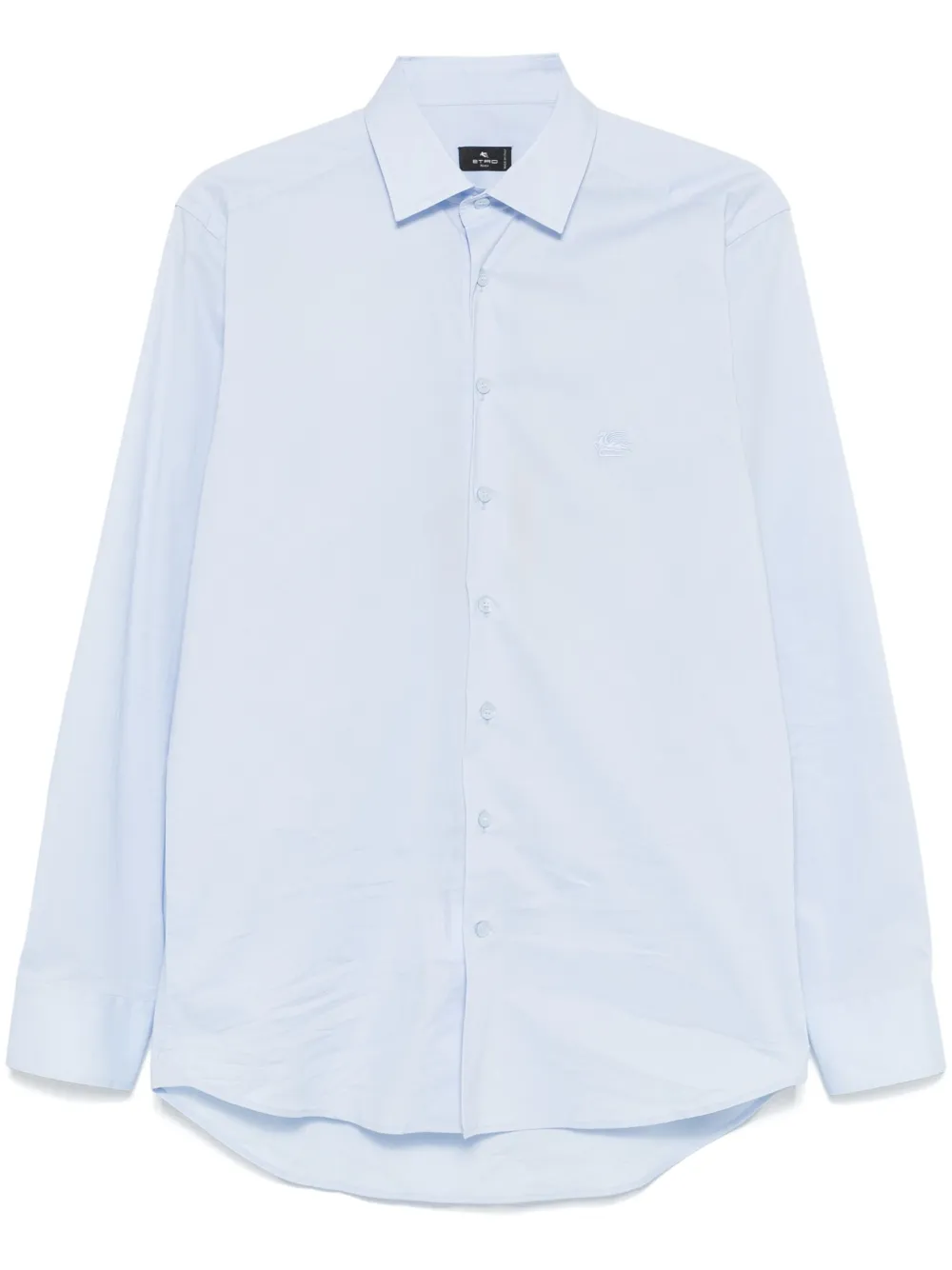 Etro Men Pegasus Motif Shirt In Blue