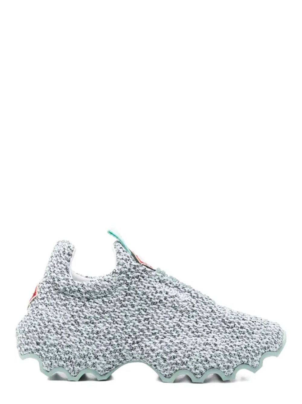 Casablanca Men Knit Sneakers In Green