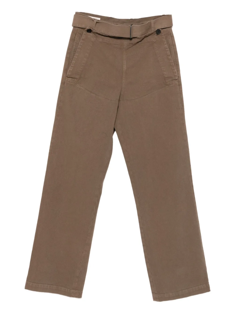 Dries Van Noten Pennine Gd 2043 M.w. Pants Mud In Brown