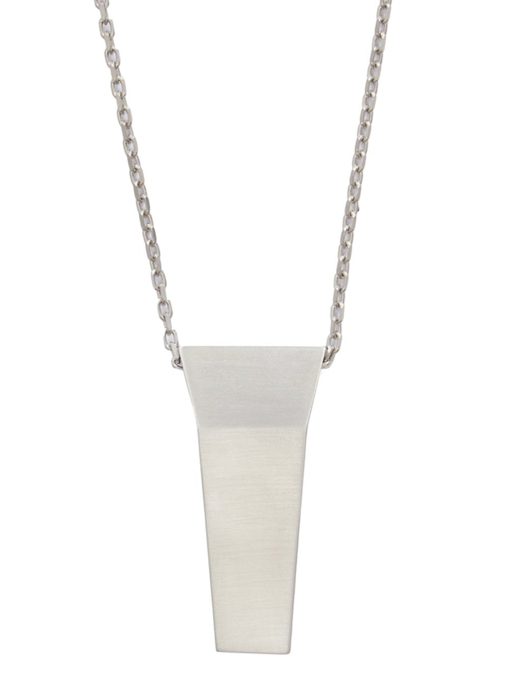 Rick Owens Pendant Necklace In Silver