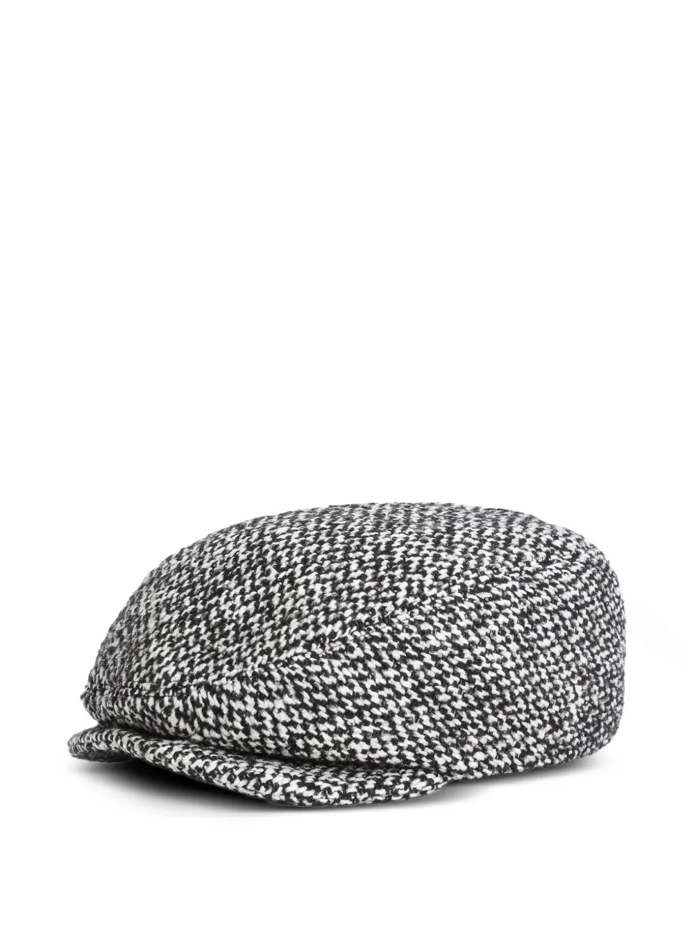 Dolce & Gabbana Multicolor Textured Flat Hat In Multi