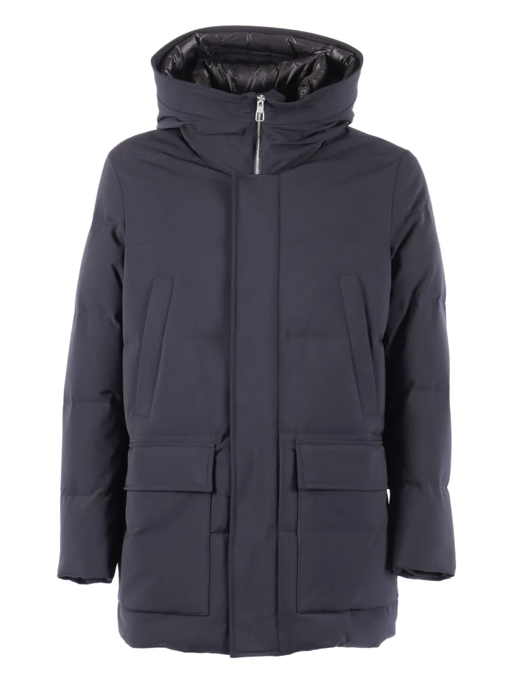 Montecore Hooded Padded Coat In Blue