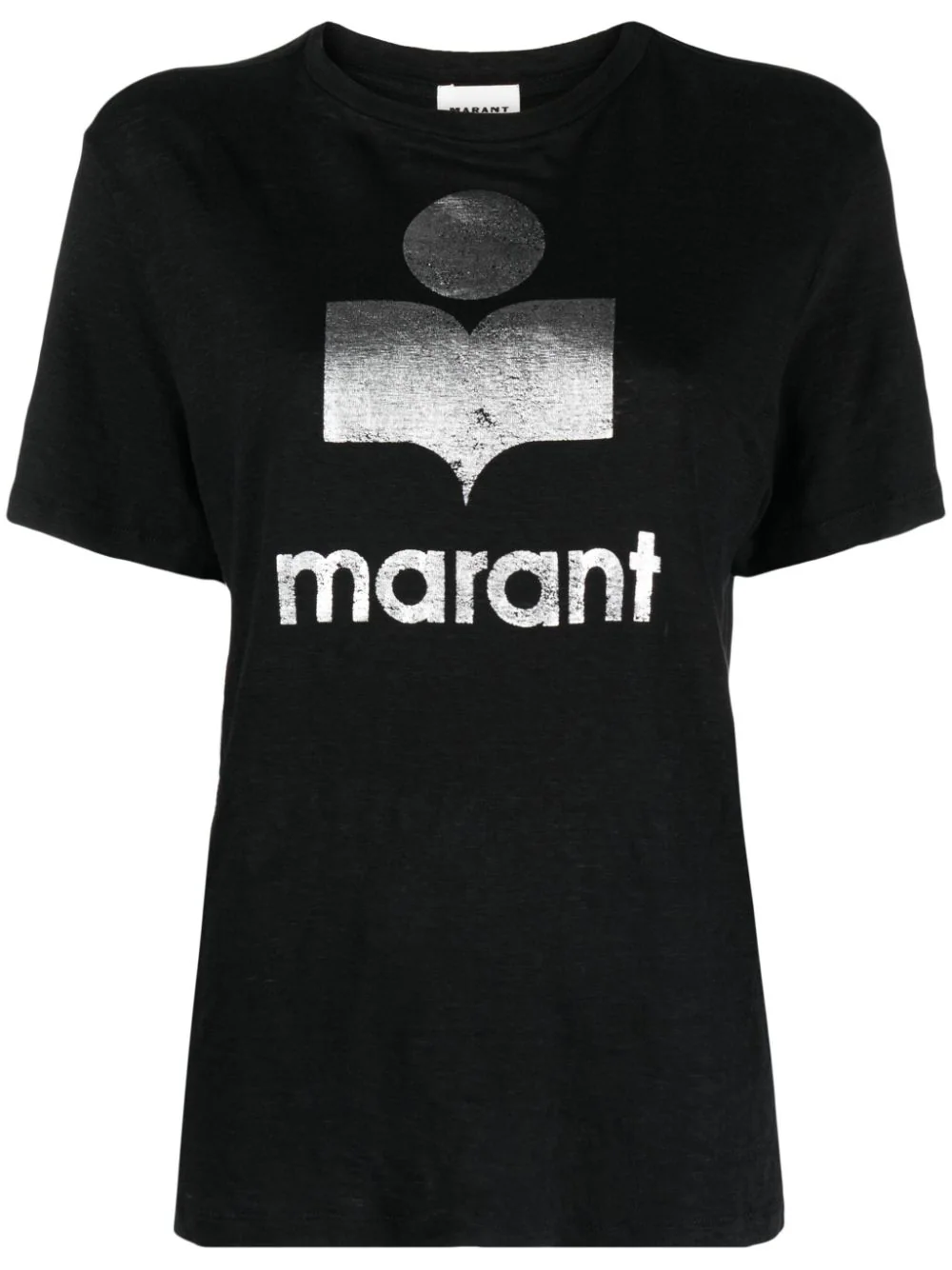 Isabel Marant Étoile Zewel T-shirt With Print In Black