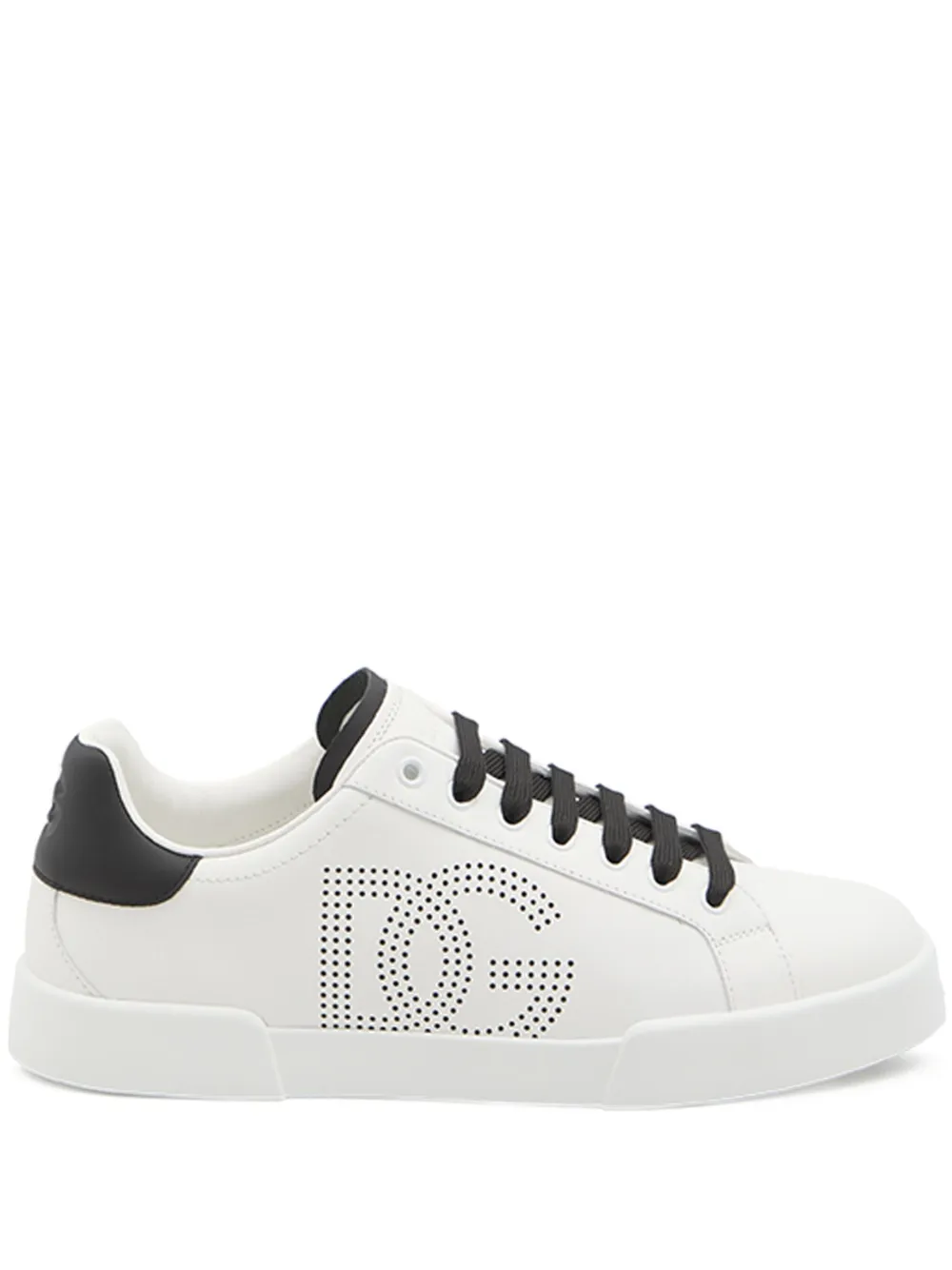 Dolce & Gabbana Portofino Sneakers In White