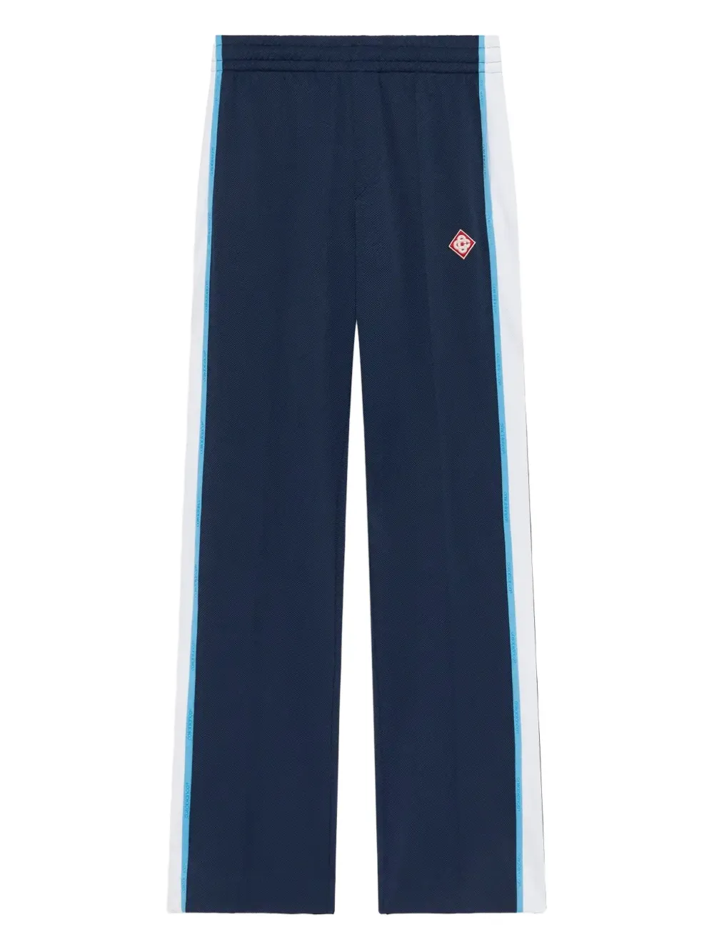 Casablanca Men Trackpants With Side Stripes In Blue