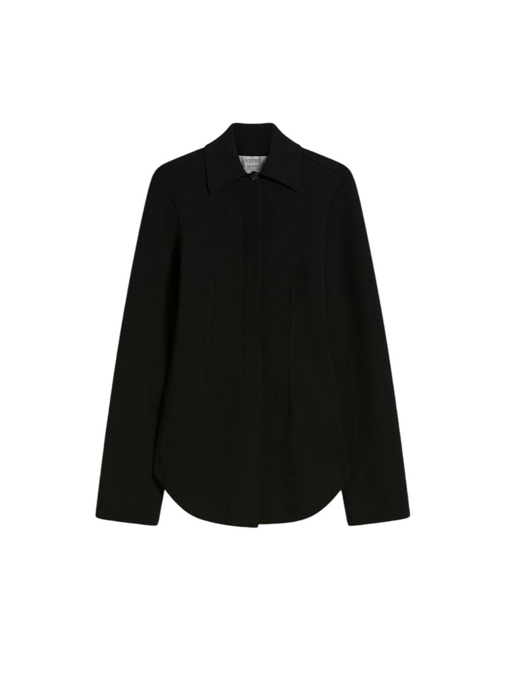 Sportmax Viscose Knit Shirt - Runway - Black In Black