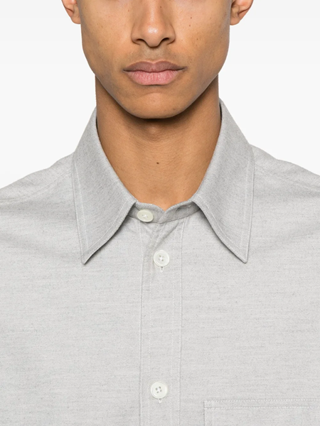 thom browne Cotton shirt with four-stripe detail available on  theapartmentcosenza.com - 46939 - US