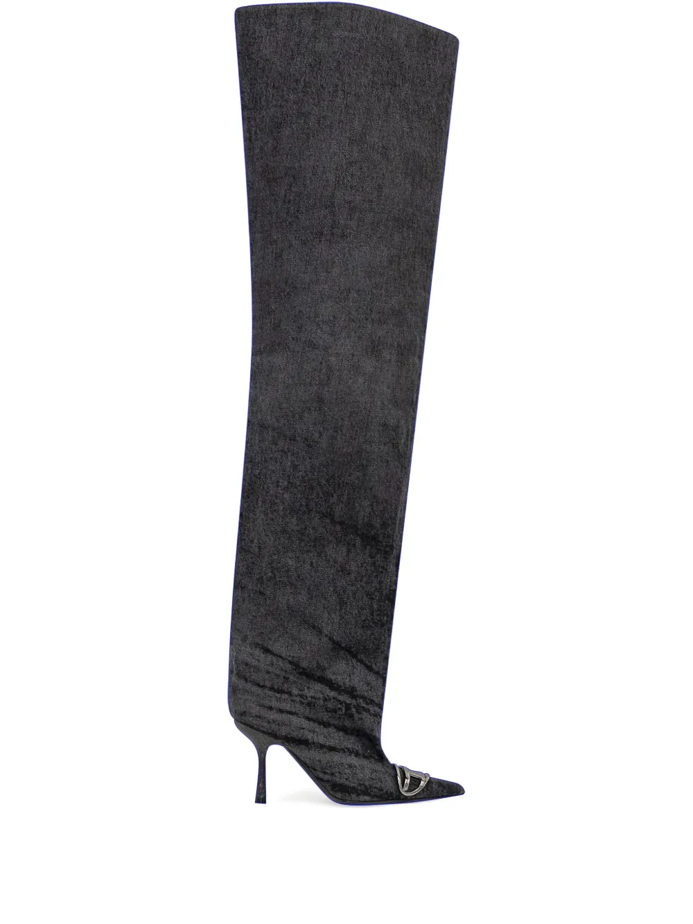 Diesel D-venus 90mm Boots In Black