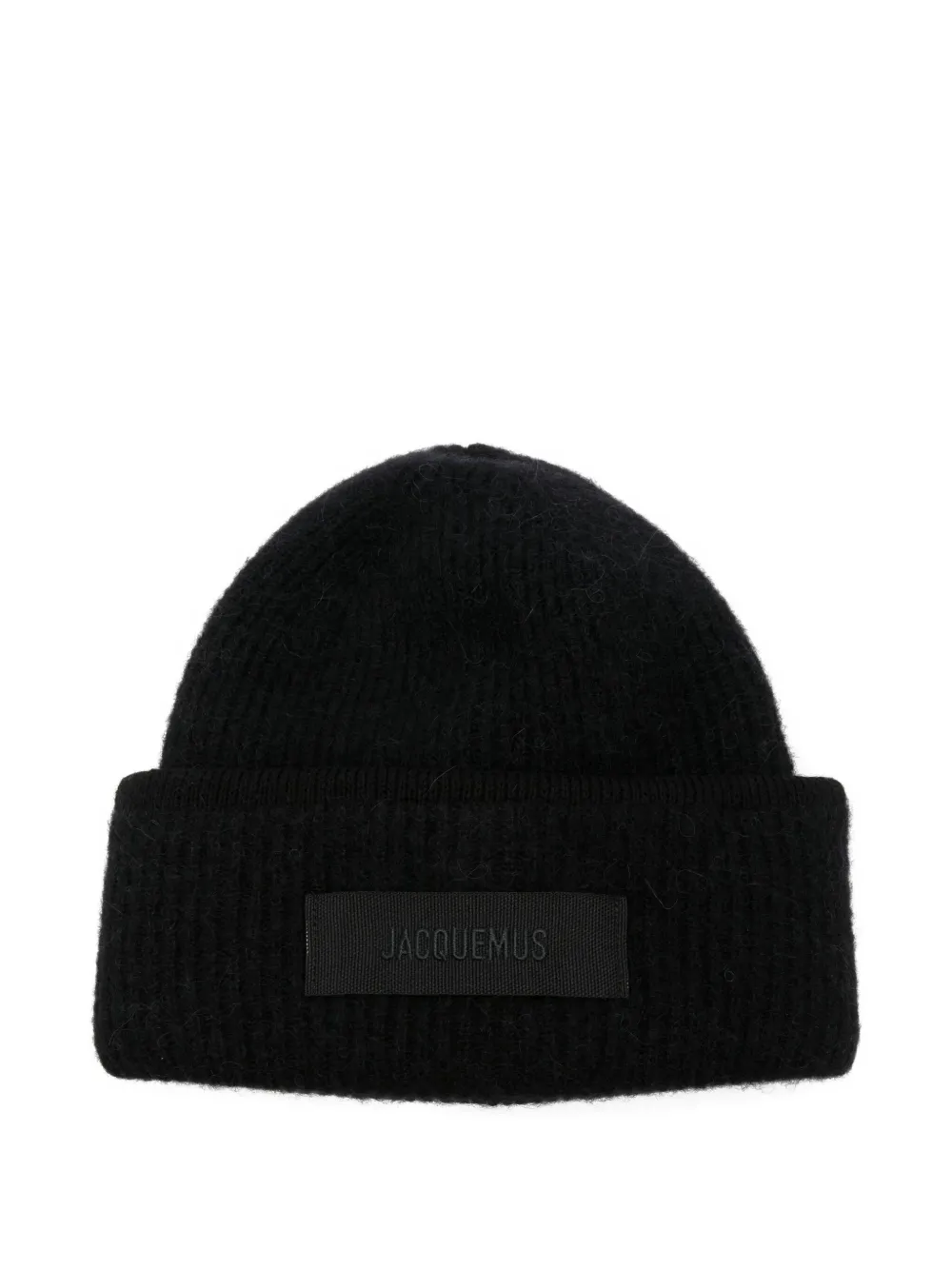 Jacquemus The Grosgrain Beanie In Black