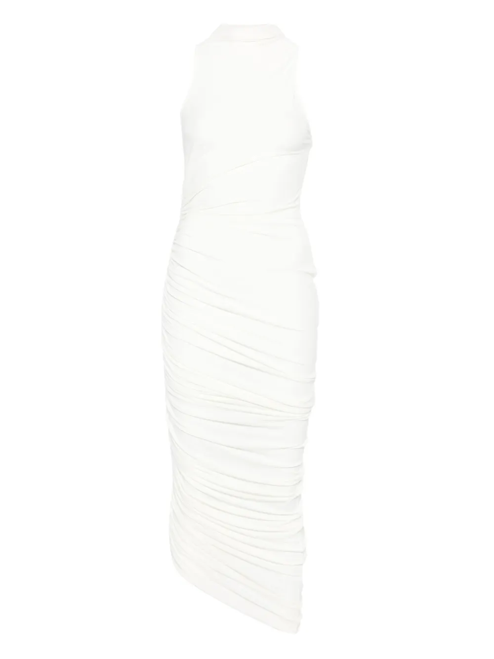 Jacquemus La Robe Piazza Midi Dress In White