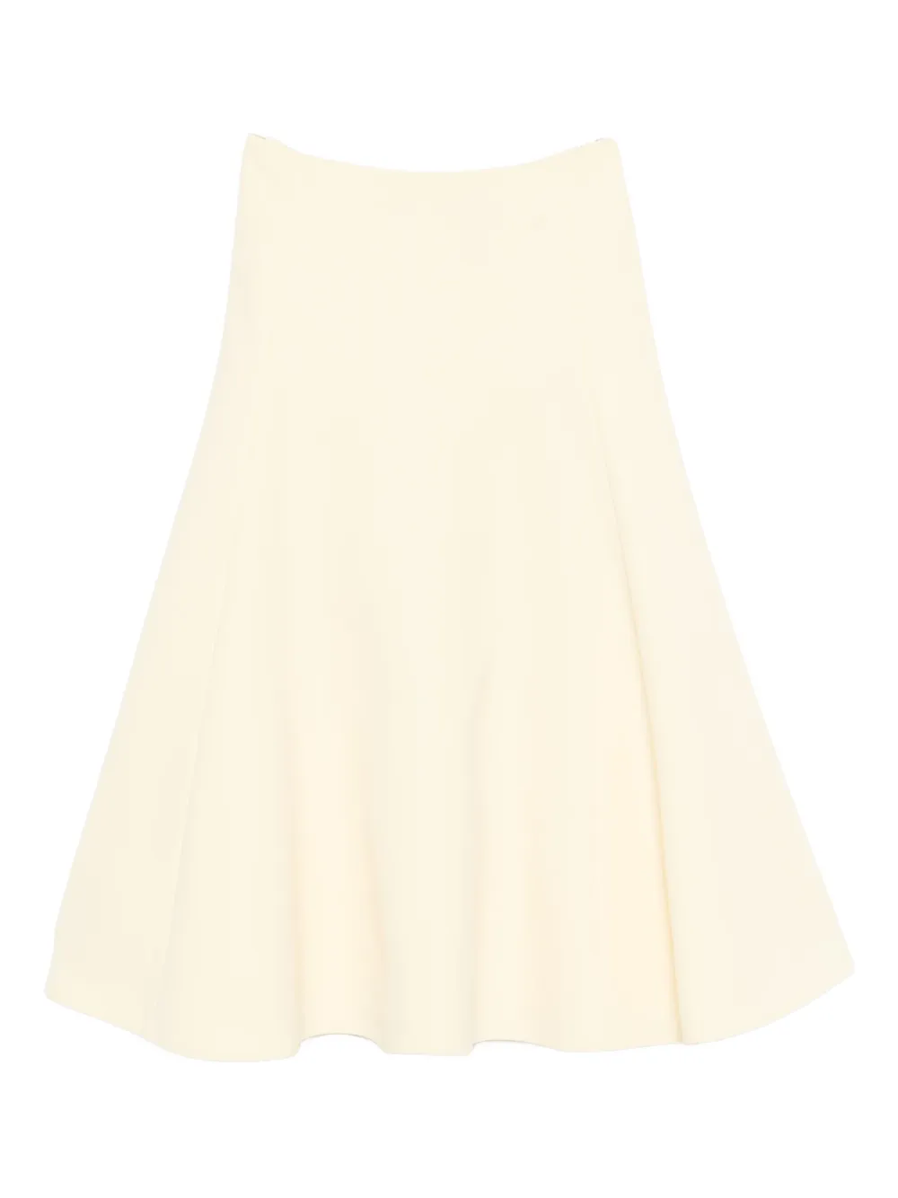 Jacquemus High Waisted Flared Midi Skirt In Multi