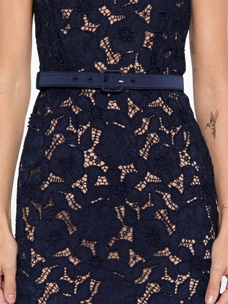 self-portrait Guipure lace midi dress available on theapartmentcosenza.com  - 48472 - US