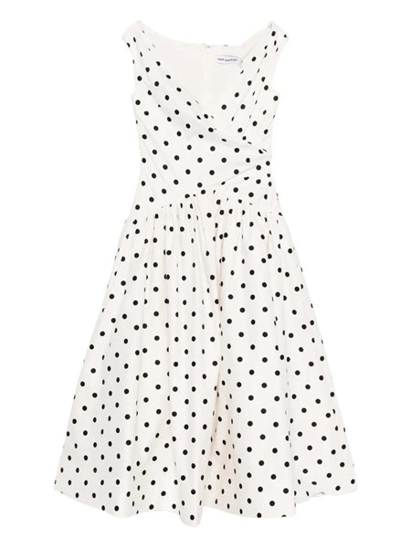 princess polly baby blue dress Bianca Polka Dot Mesh Maxi Dress main image 0
