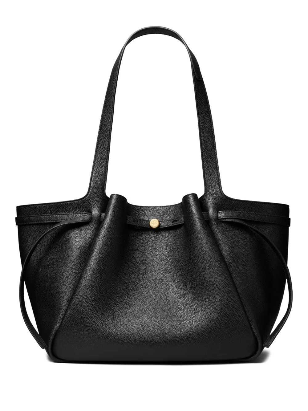 Tory Burch Romy Tote Bag In Black