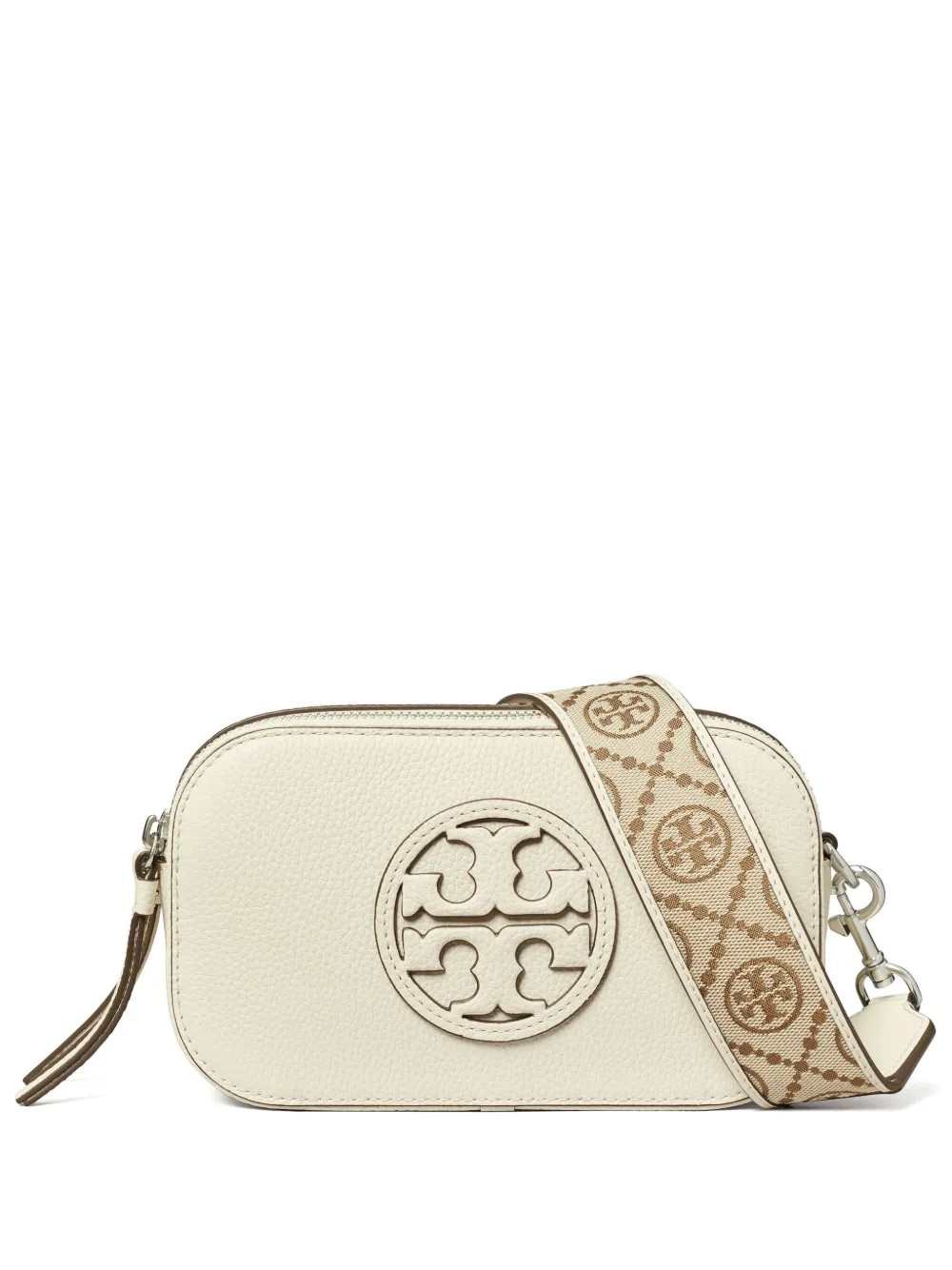 Tory Burch Miller Mini Shoulder Bag In Nude