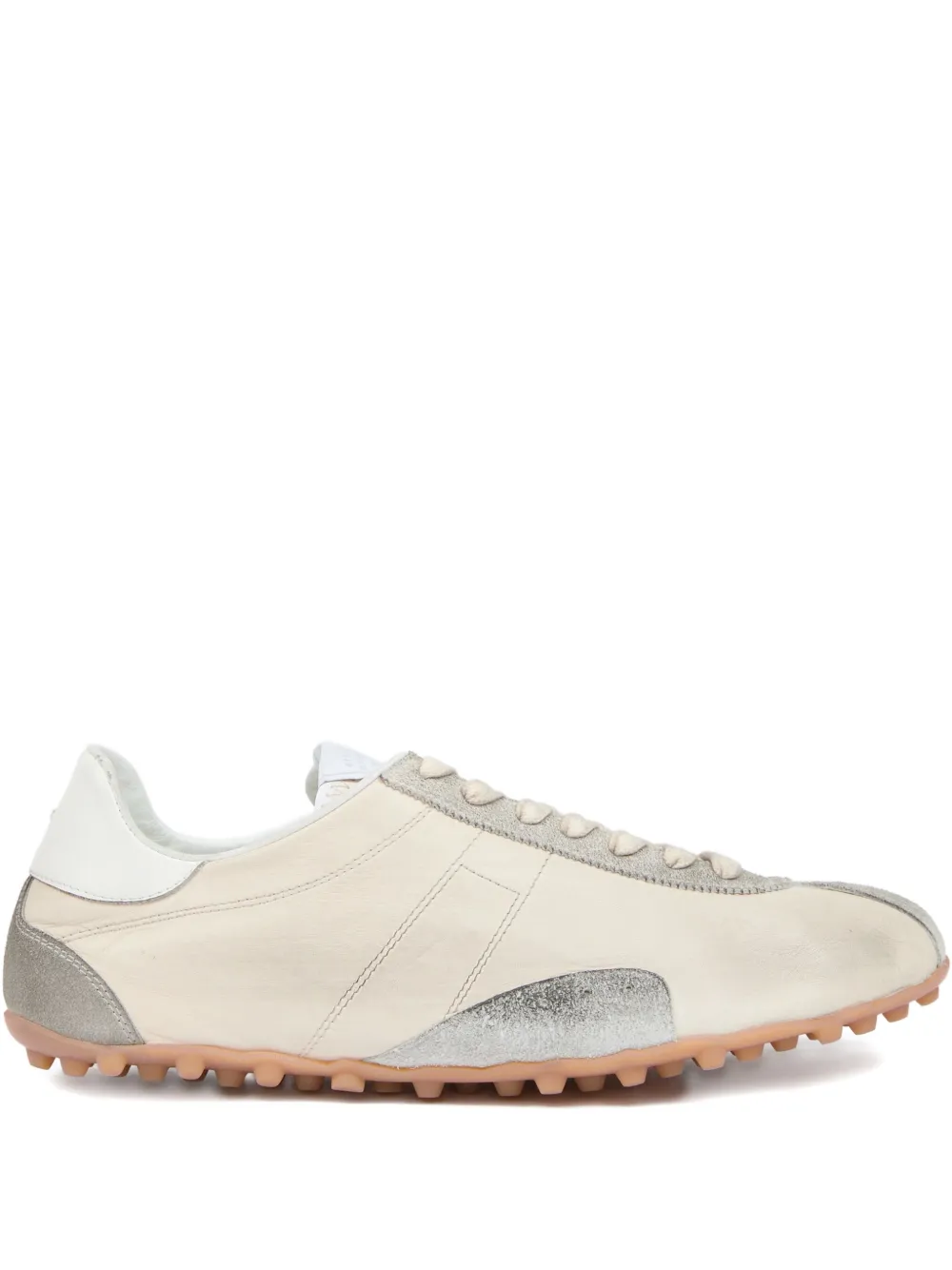 MAISON MARGIELA Sneakers Con Pannelli In Pelle Scamosciata