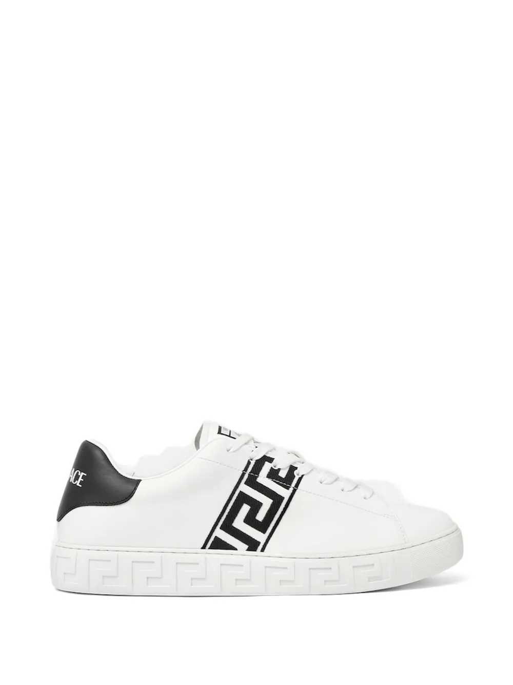 VERSACE Scarpe Da Ginnastica Ricamate Greca