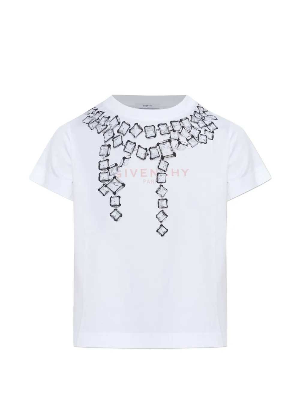 Givenchy Printed T-shirt In White