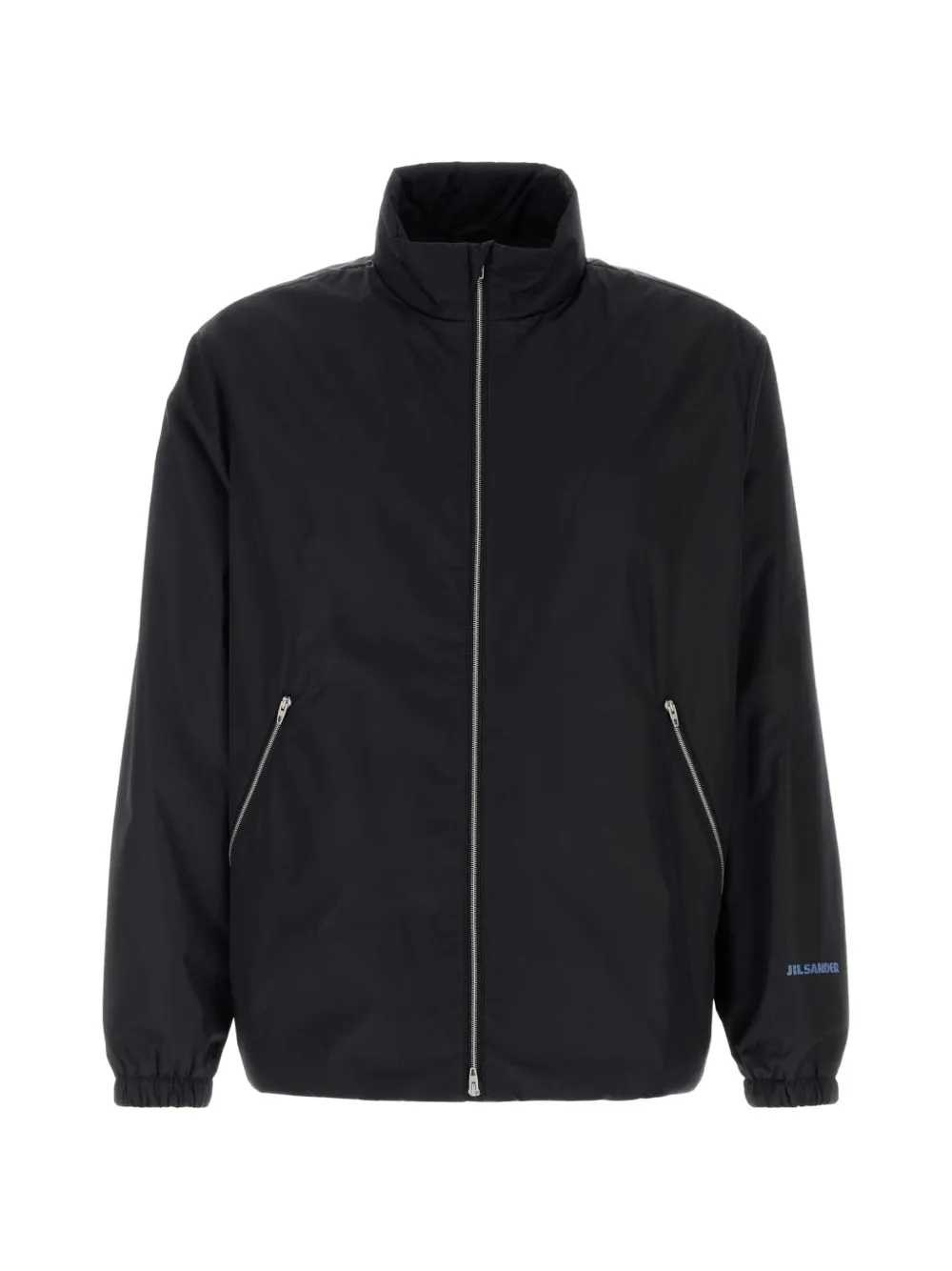 JIL SANDER Zip-Up Jacket With Logo Print