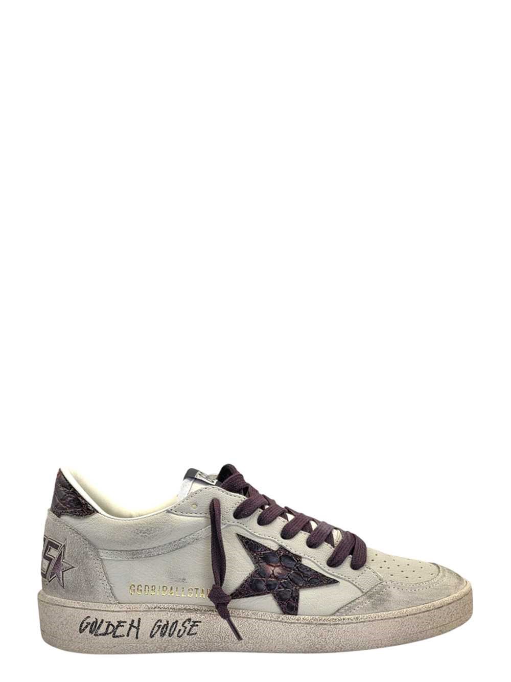 GOLDEN GOOSE Ball Star Nappa Upper Suede Toe And Spur Nylon Tongue Pri