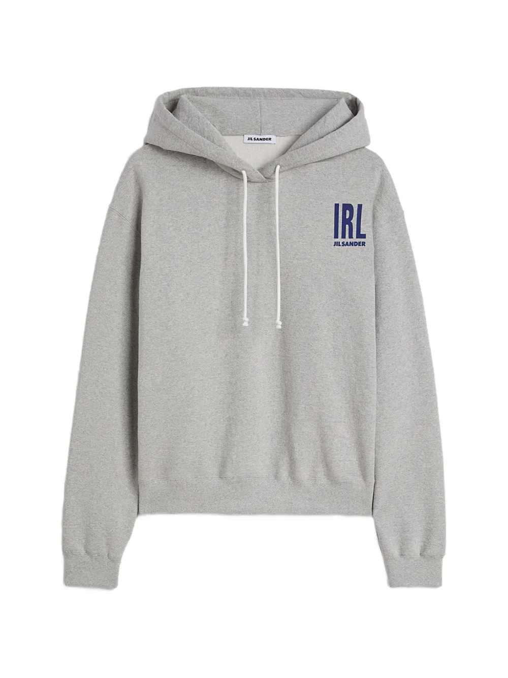 JIL SANDER Felpa Con Stampa Del Logo