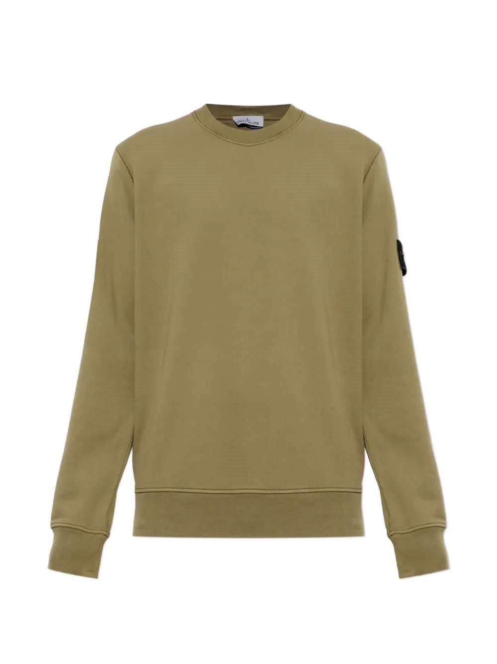 STONE ISLAND Maglione Con Patch Logo