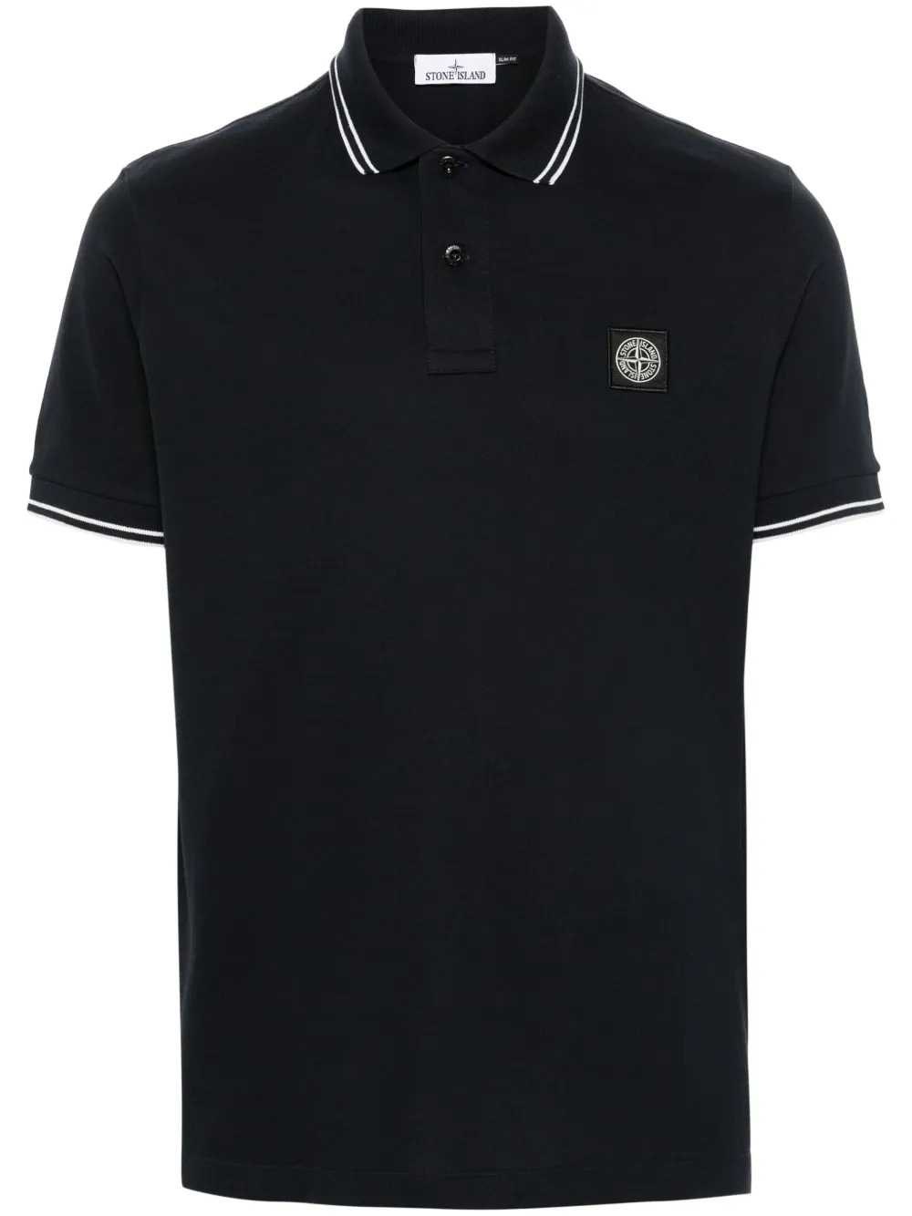 STONE ISLAND Compass Patch Polo Shirt