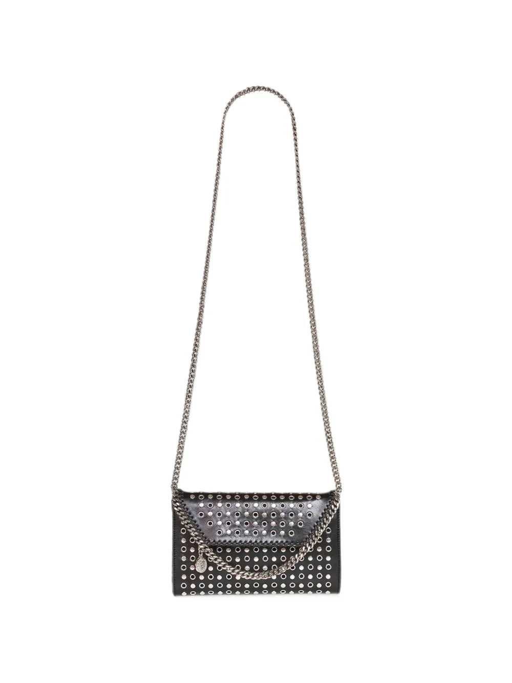 STELLA MCCARTNEY Falabella Wallet With Chain In Alter Mat, Featuring S