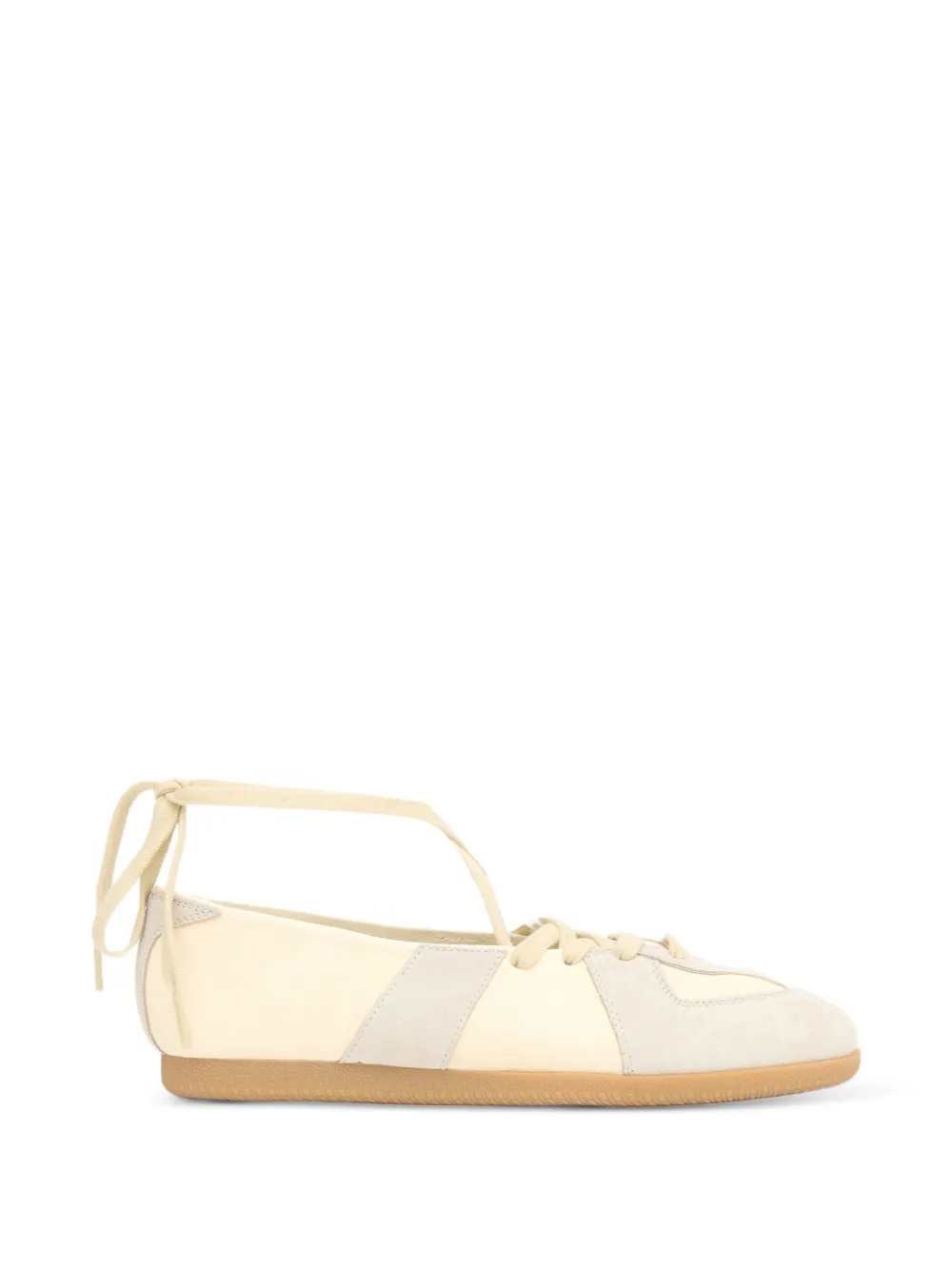 MAISON MARGIELA Replica Di Ballerine Morbide Con Lacci