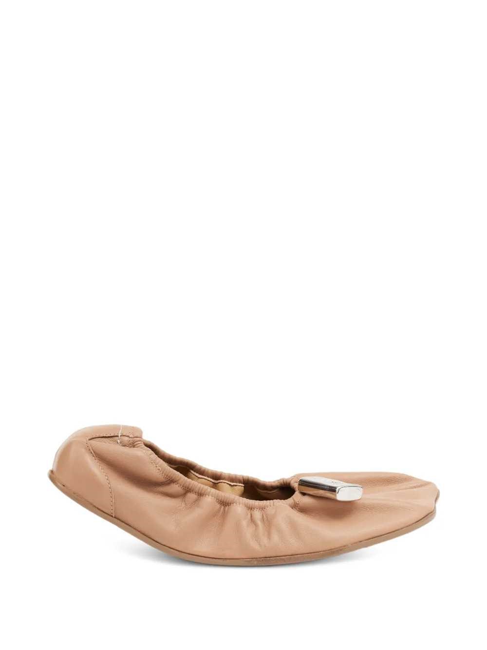 MM6 MAISON MARGIELA Anatomic Ballet Flats With Numerical Graphic
