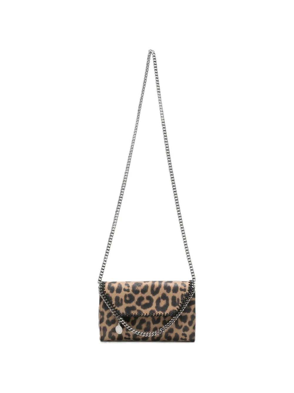 STELLA MCCARTNEY Borsa A Tracolla Falabella Con Stampa Leopardata