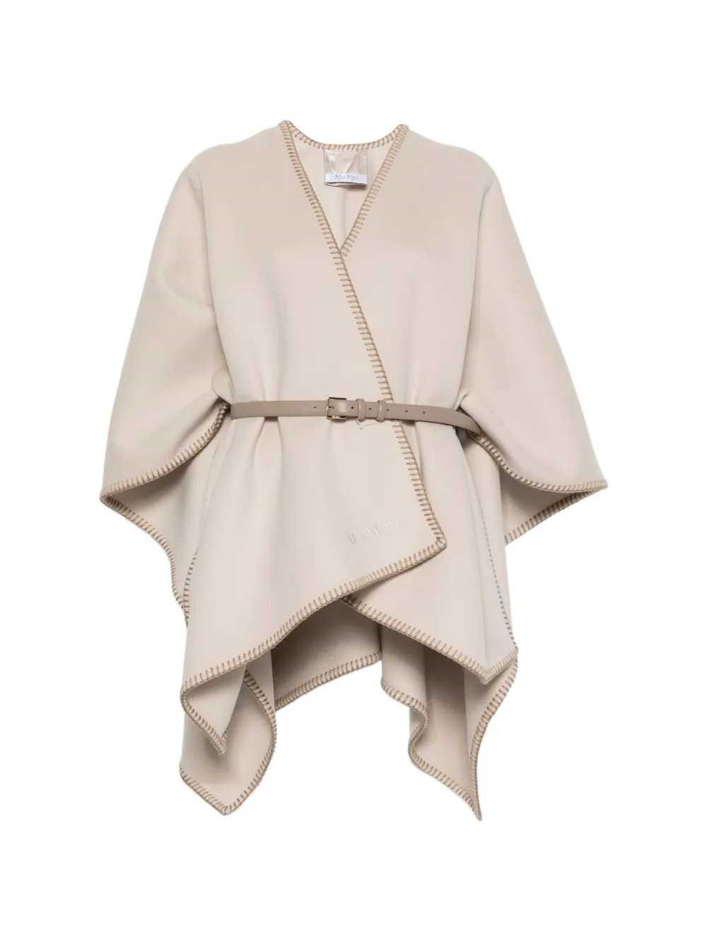 MAX MARA Poncho Colomba Con Cintura