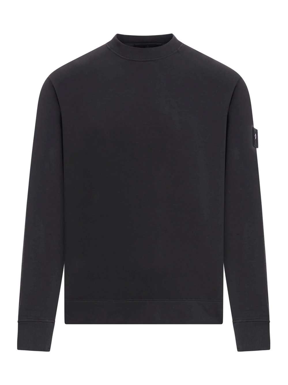 STONE ISLAND Ghost Badge Crewneck Sweatshirt